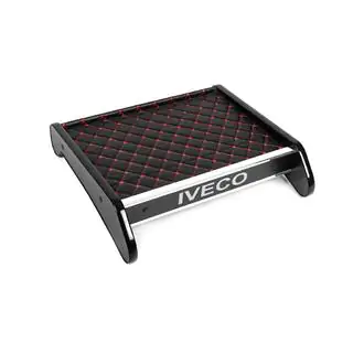 Mensola per cruscotto (Nera con cuciture rosse) Iveco Daily 2006-2014 foto 2