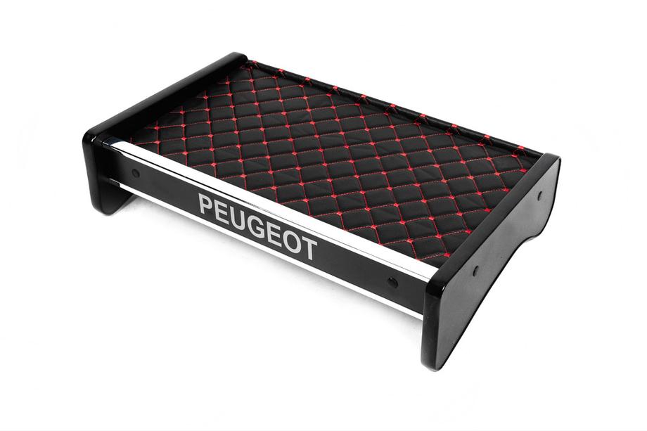 Peugeot Boxer 2006-2025 Mensola per cruscotto (Nera con cuciture rosse) dal 2014 Image