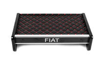 Fiat Ducato 2006-2025 Mensola per cruscotto (Nera con cuciture rosse) foto 3