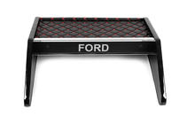 Ford Transit 2000–2014 Mensola per cruscotto (Nera con cuciture rosse) foto 3