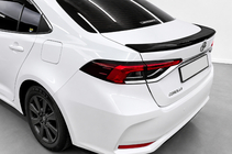 Toyota Corolla 2019- Spoiler 1234 Upgrade (Plastica ABS) foto 3