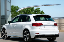 Audi A3 2012-2020 Barre longitudinali tetto (2 pz, alluminio) foto 3