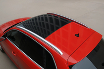 Audi A3 2012-2020 Barre longitudinali tetto (2 pz, alluminio) foto 5
