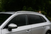 Audi A3 2012-2020 Barre longitudinali tetto (2 pz, alluminio) foto 4