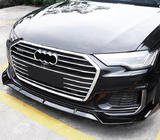 Audi A6 C8 2018–2025 Labbro anteriore (nero) foto 1