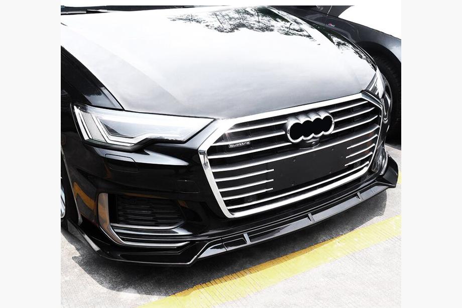 Audi A6 C8 2018–2025 Labbro anteriore (nero) Foto 2