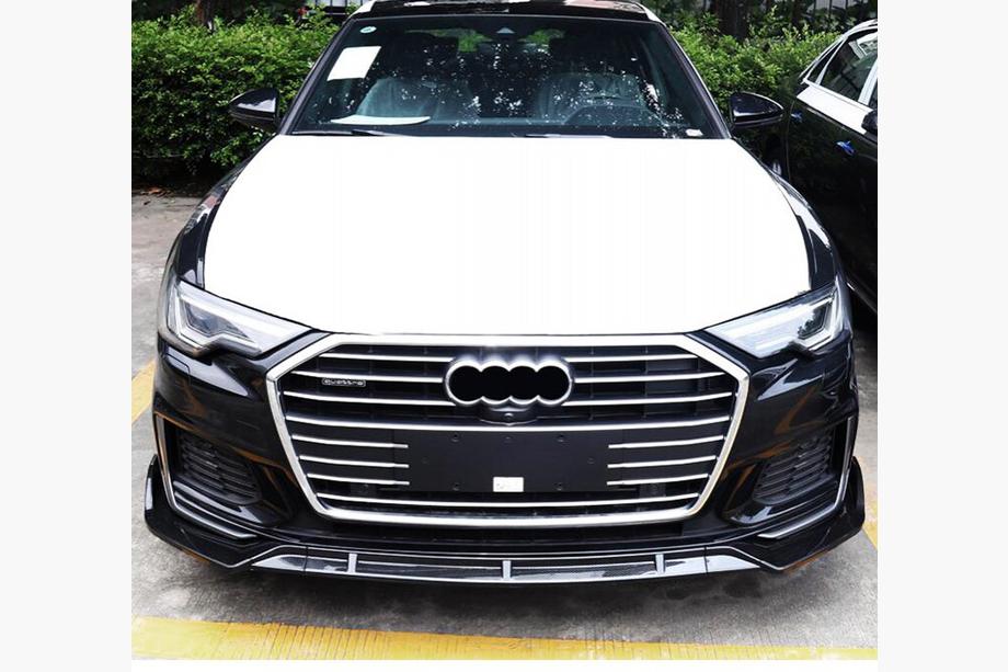 Audi A6 C8 2018–2025 Labbro anteriore (nero) Foto 3