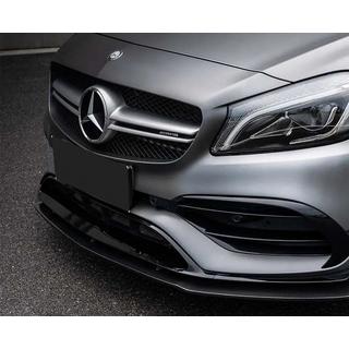 Labbro anteriore (per AMG-Line / A45 AMG HB 2016-2018, nero) Mercedes A-сlass W176 2012-2018 foto 2