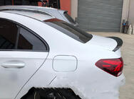 Mercedes A-class W177 2018- Spoiler Lip (1234 Upgrade, Nero) foto 1