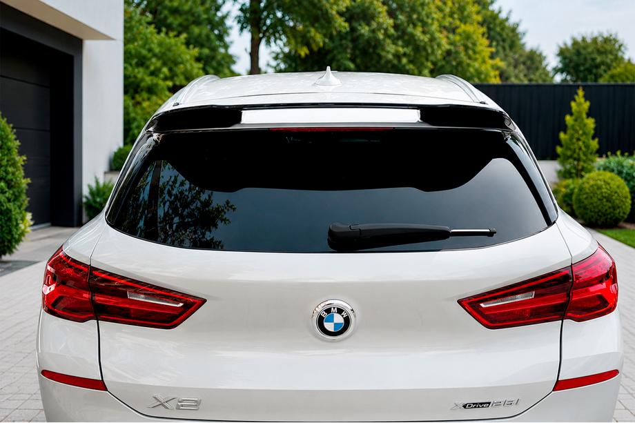 BMW X2 F39 2018-2023 Spoiler Lip (1234 Upgrade, Nero) Foto 1