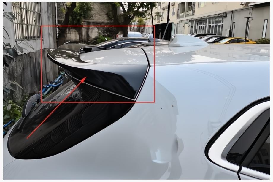 BMW X2 F39 2018-2023 Spoiler Lip (1234 Upgrade, Nero) Foto 4