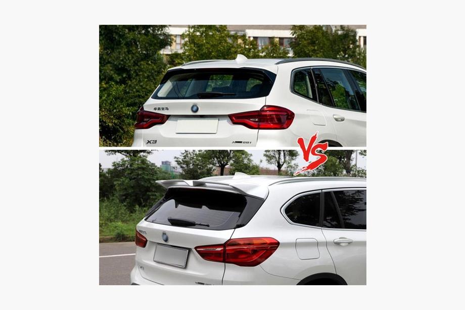 BMW X3 G01 2018- Spoiler Posteriore (1234 Upgrade, Nero) Image