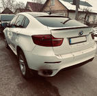 BMW X6 E71 2008–2014 Spoiler Lip (1234 Upgrade, Nero) foto 2
