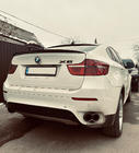 BMW X6 E71 2008–2014 Spoiler Lip (1234 Upgrade, Nero) foto 1