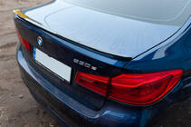 BMW Serie 5 G30/G31 2017–2023 Spoiler M-Performance V1 (1234 Upgrade, Nero) foto 2