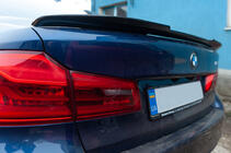 BMW Serie 5 G30/G31 2017–2023 Spoiler M-Performance V1 (1234 Upgrade, Nero) foto 5