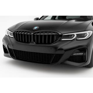 Griglie M-Look V2 (2018-2022, Nero Lucido) BMW 3 Series G20/G21 2018- foto 1