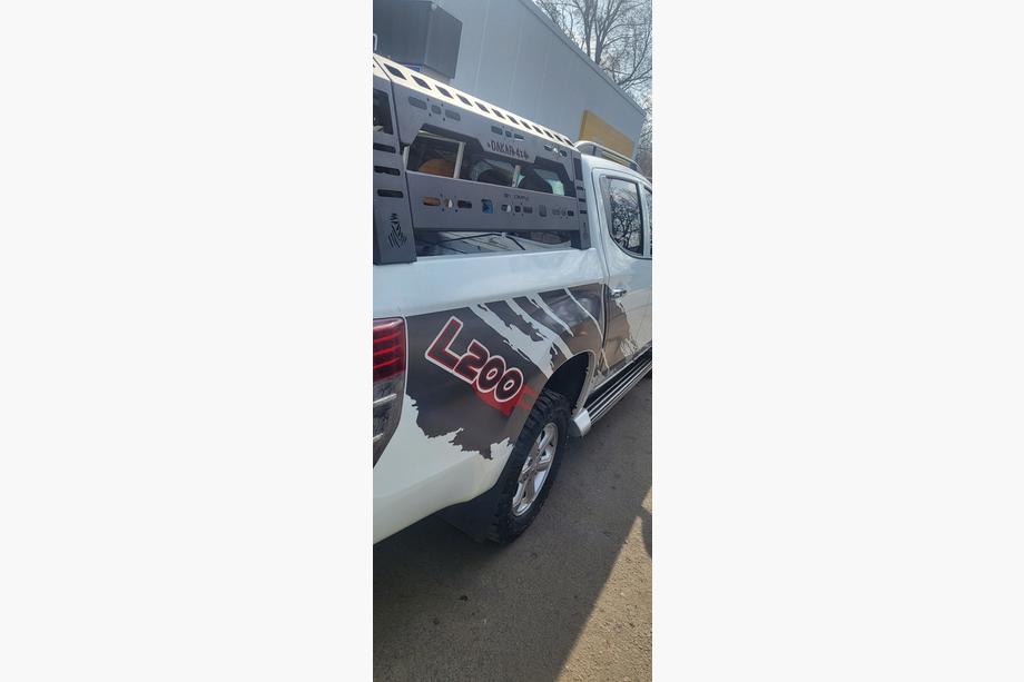 Mitsubishi L200 2006-2015 Roll Bar Dakar Bed Rack Foto 4