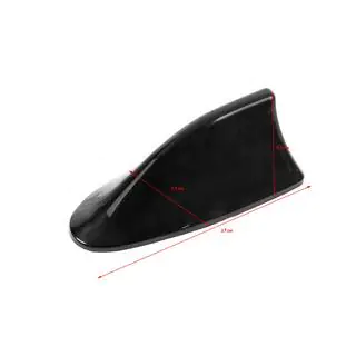 Antenna pinna di squalo (nero, ABS) foto 4