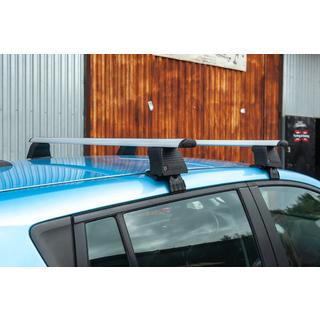 Portapacchi per tetto liscio (cromato, coppia) Nissan Leaf 2010-2017 foto 1
