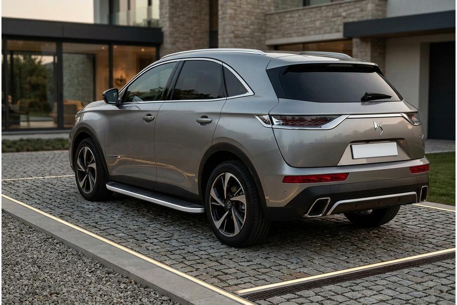DS 7 Crossback 2017-2022 Pedane Laterali Tayga Grey (2 pz, Alluminio) Image