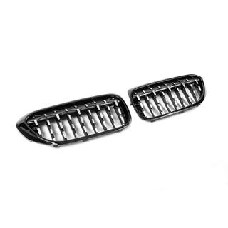 Prese griglia Diamond Silver V2 (2017-2020, Cornice nera) BMW Serie 5 G30/G31 2017–2023 foto 4