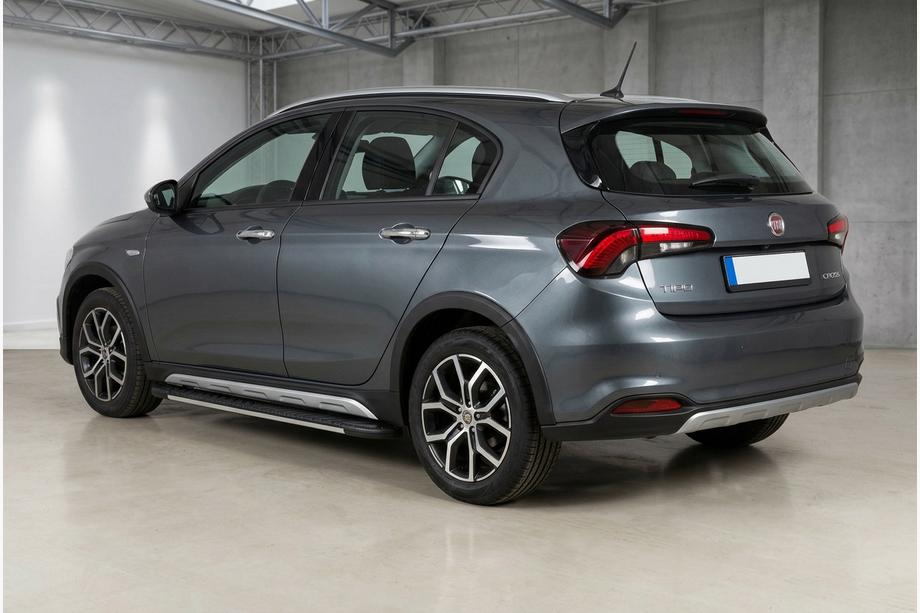 Fiat Tipo Cross 2021- Pedane laterali Bosphorus Grey (2 pz, alluminio) Image