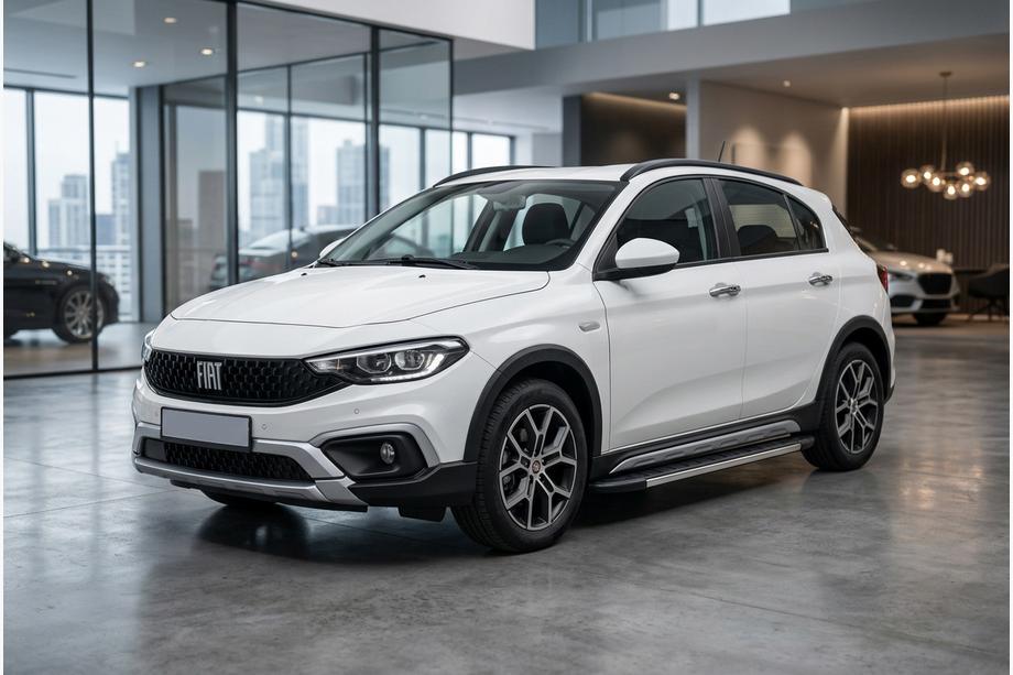 Fiat Tipo Cross 2021- Pedane Laterali Duru (2 pz, Alluminio) Image