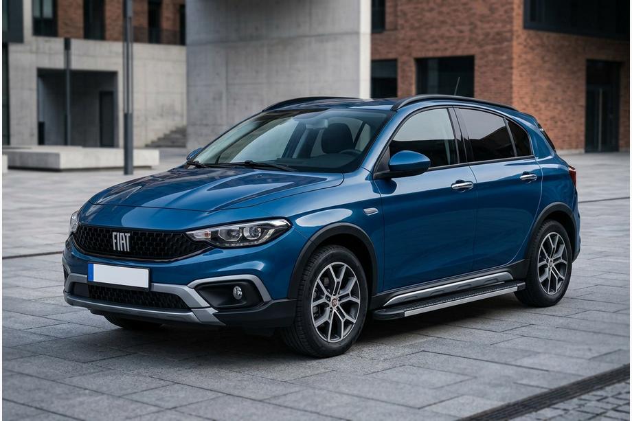 Fiat Tipo Cross 2021- Pedane Laterali Maya V1 (2 pz, Alluminio) Image