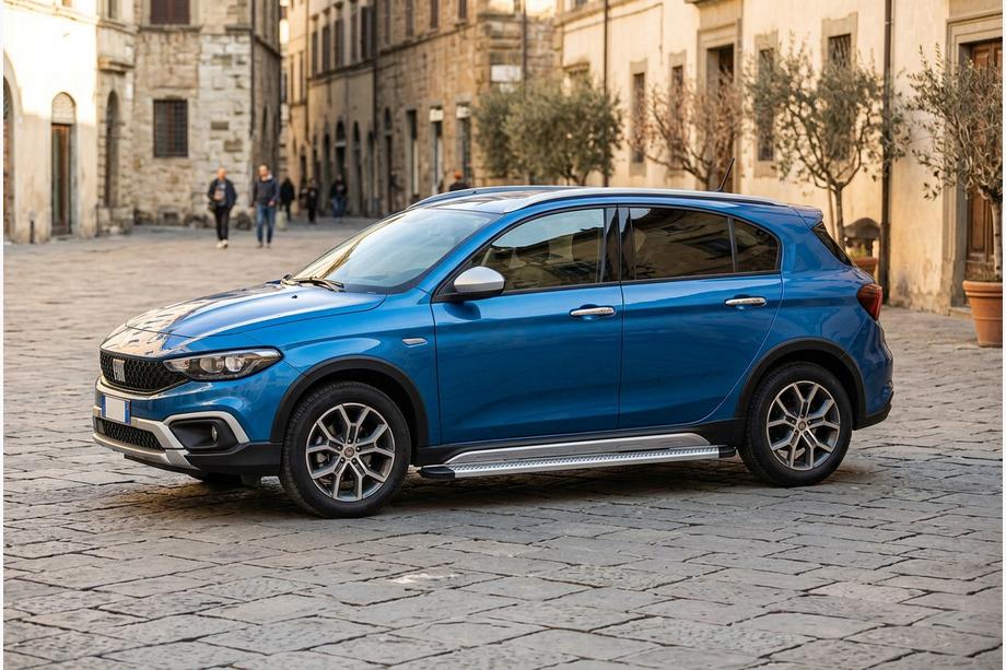 Fiat Tipo Cross 2021- Pedane Laterali Maya V2 (2 pz, Alluminio) Image