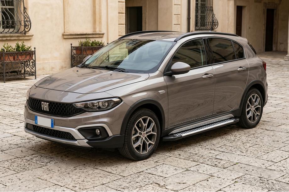 Fiat Tipo Cross 2021- Pedane Laterali Line (2 pz, Alluminio) Image