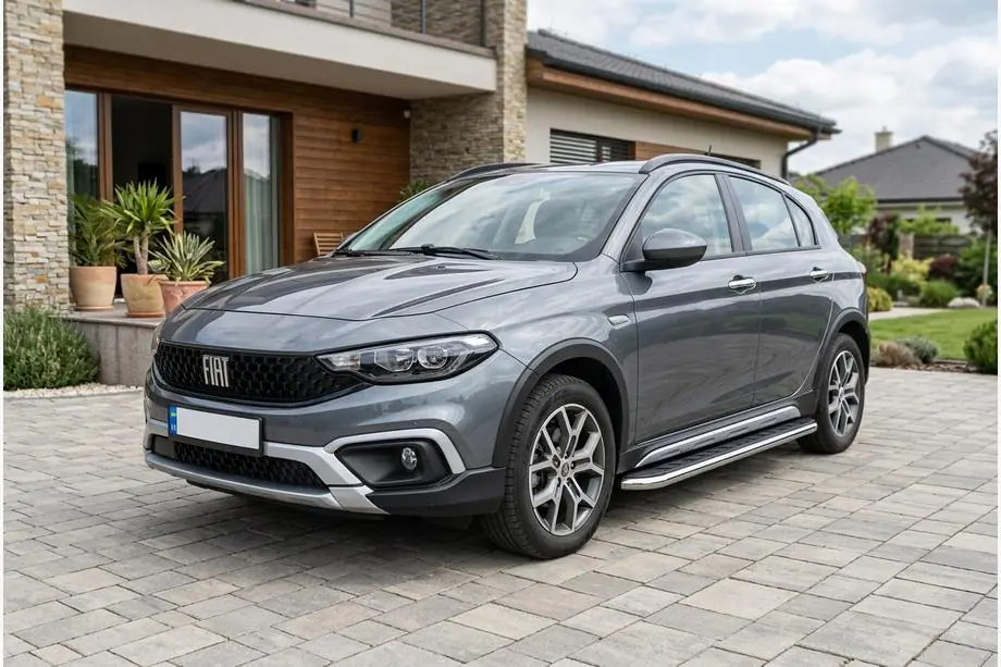 Fiat Tipo Cross 2021- Pedane Laterali Maydos V1 (2 pz, Alluminio) Image