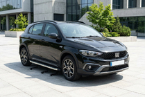 Fiat Tipo Cross 2021- Pedane Laterali BlackLine (2 pz, Alluminio) foto 2
