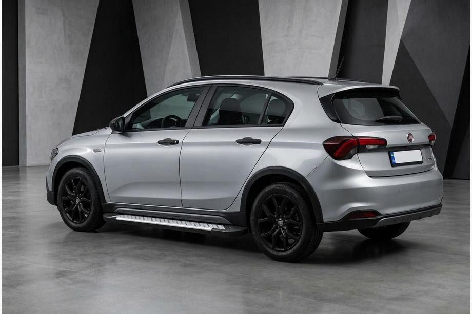 Fiat Tipo Cross 2021- Pedane laterali Allmond Grey (2 pz, alluminio) Image