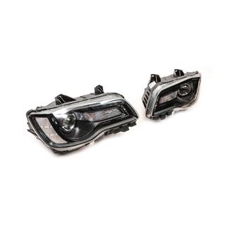 Fari anteriori Black Edition (2 pz) Chrysler C300 2011-2023 foto 4