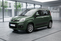 Fiat Panda 2011-2023 Pedane Laterali RedLine V1 (2 pz, Alluminio) foto 1