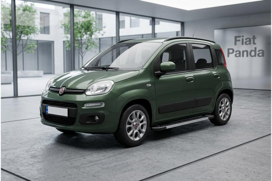 Fiat Panda 2011-2023 Pedane Laterali RedLine V1 (2 pz, Alluminio) Image