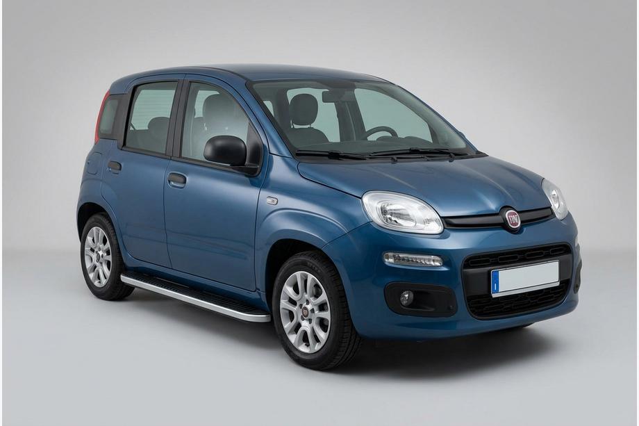 Fiat Panda 2011-2023 Pedane Laterali Tayga Grey (2 pz, Alluminio) Image