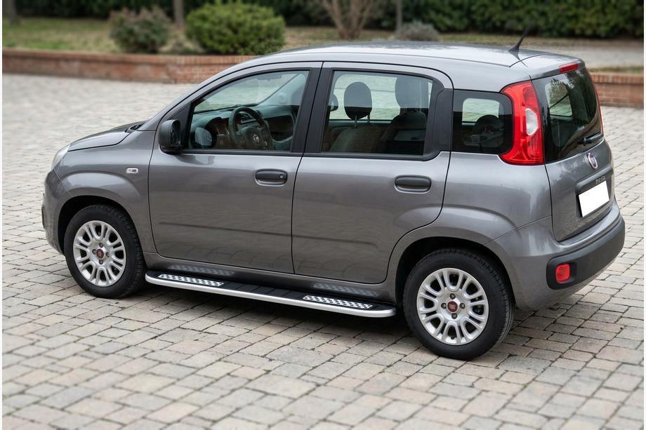Fiat Panda 2011-2023 Pedane Laterali Tayga V2 (2 pz, Alluminio) Image