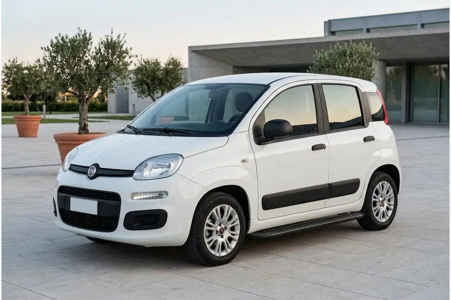 Fiat Panda 2011-2023 Pedane Laterali Bosphore Black (2 pz, Alluminio) Image