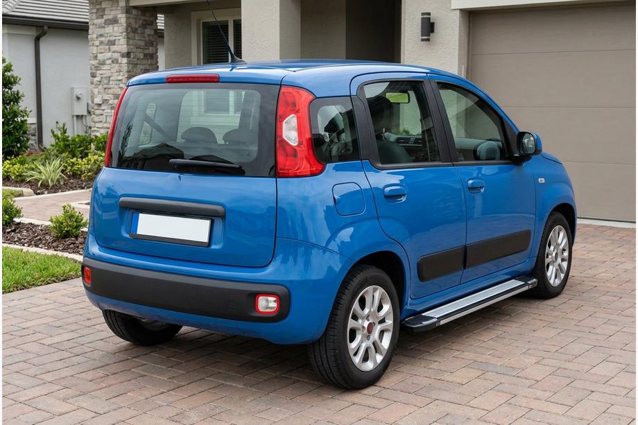 Fiat Panda 2011-2023 Pedane Laterali Rainbow (2 pz, Alluminio) Image