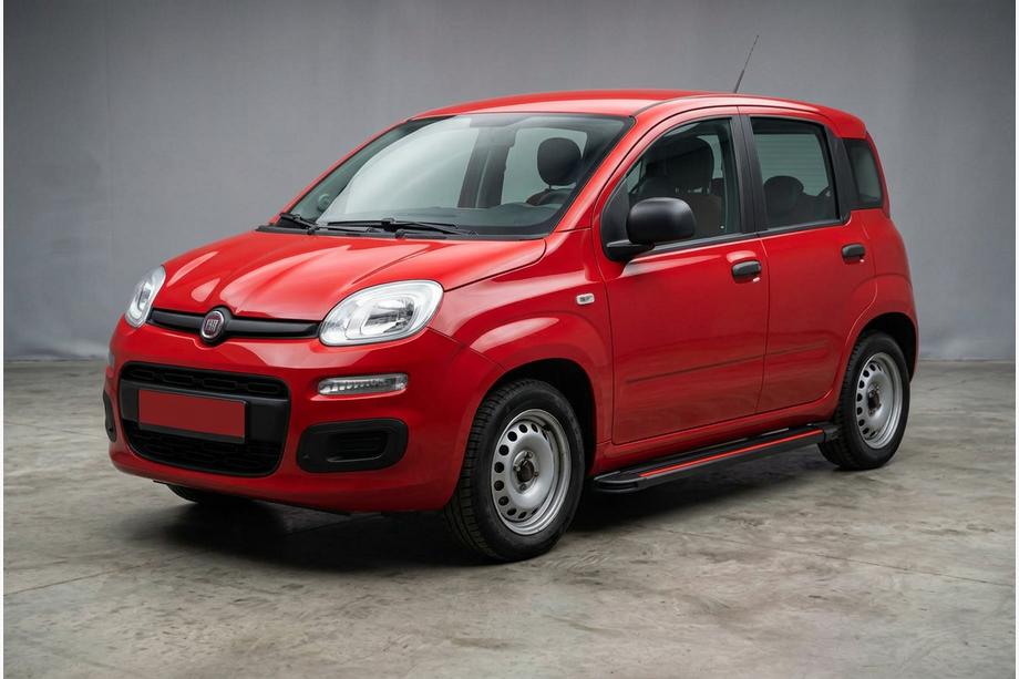 Fiat Panda 2011-2023 Pedane Laterali Maya Red (2 pz, Alluminio) Image