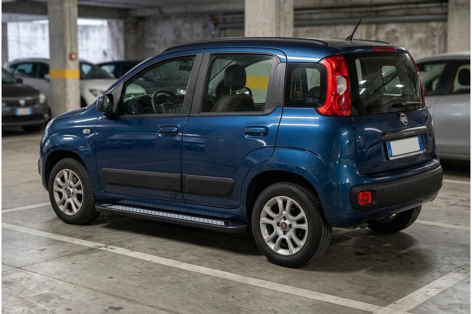 Fiat Panda 2011-2023 Pedane Laterali Vision New Black (2 pz, Alluminio) Foto 1
