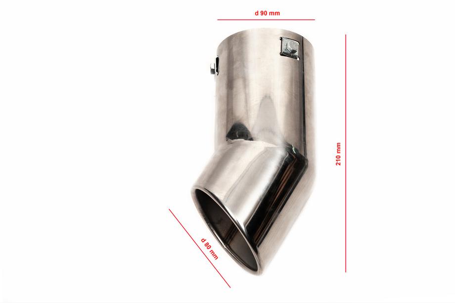 Terminale di Scarico TL-150 Acciaio Inox Foto 1