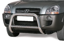 Hyundai Tucson JM 2004- Protezione Anteriore Winbo V2 (Acciaio Inox) foto 1