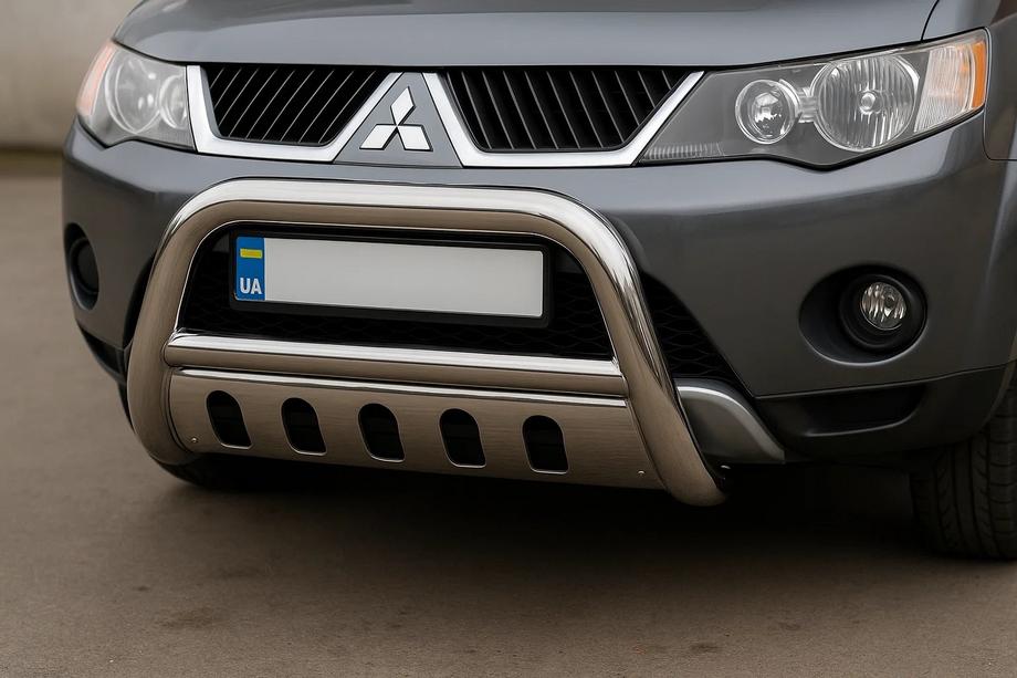 Mitsubishi Outlander 2006-2012 Parabullbar a125209 (Acciaio Inox) Image