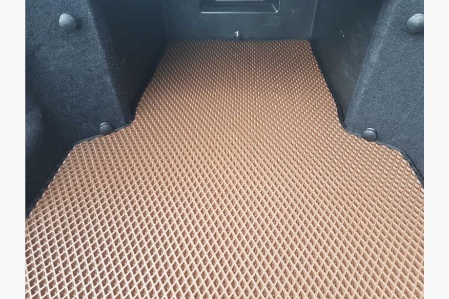 Tesla Model S 2012– Tappetino bagagliaio anteriore EVA (2WD, 2012-2021, Mattone) Foto 3