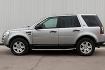 Land Rover Freelander II 2006–2014 Pedane Laterali Libao (2 pz, Alluminio) foto 3