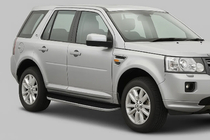 Land Rover Freelander II 2006–2014 Pedane Laterali Libao (2 pz, Alluminio) foto 1
