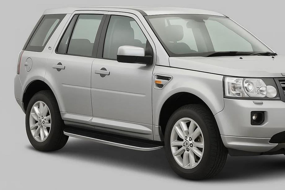 Land Rover Freelander II 2006–2014 Pedane Laterali Libao (2 pz, Alluminio) Image